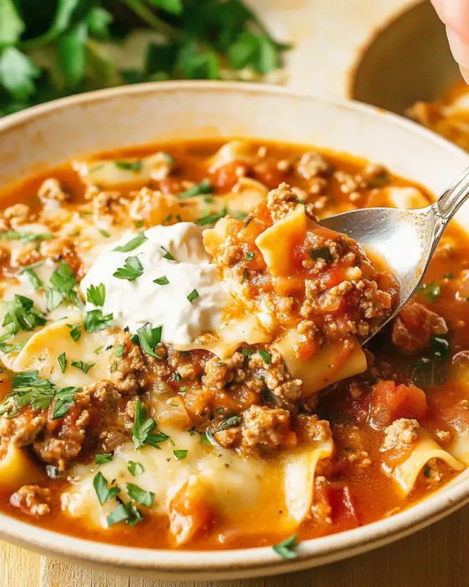 The Best Gluten Free Lasagna Soup Recipe