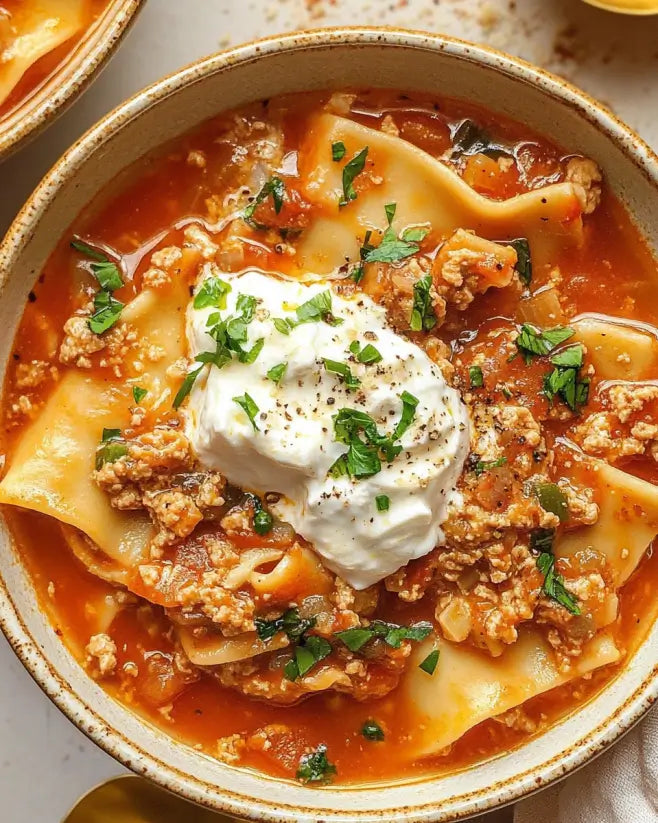 The Best Gluten Free Lasagna Soup Recipe