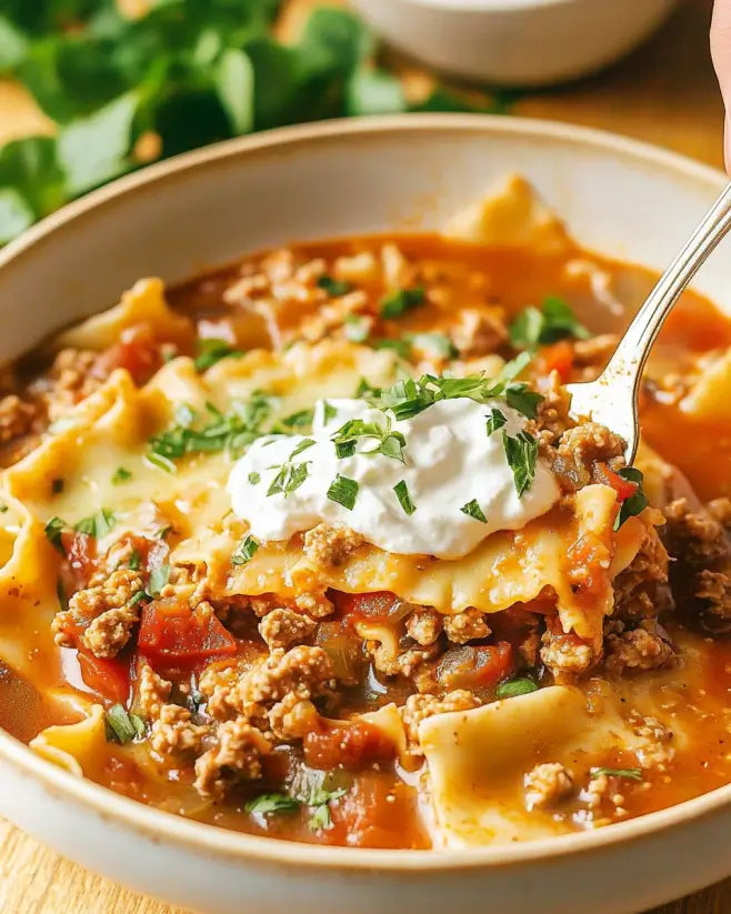 The Best Gluten Free Lasagna Soup Recipe