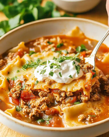 The Best Gluten Free Lasagna Soup Recipe